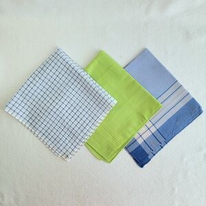 Vintage Handkerchiefs Bundle, Everyday Hankies, Hankies for Men, Gift for Dad